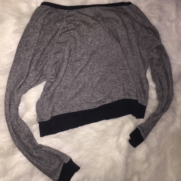 Sequin lightning bolts Express crop sweatshirt - Picture 4 of 7